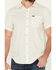 Image #3 - Brixton Men's Charter Geo Print Short Sleeve Button-Down Shirt, Cream, hi-res