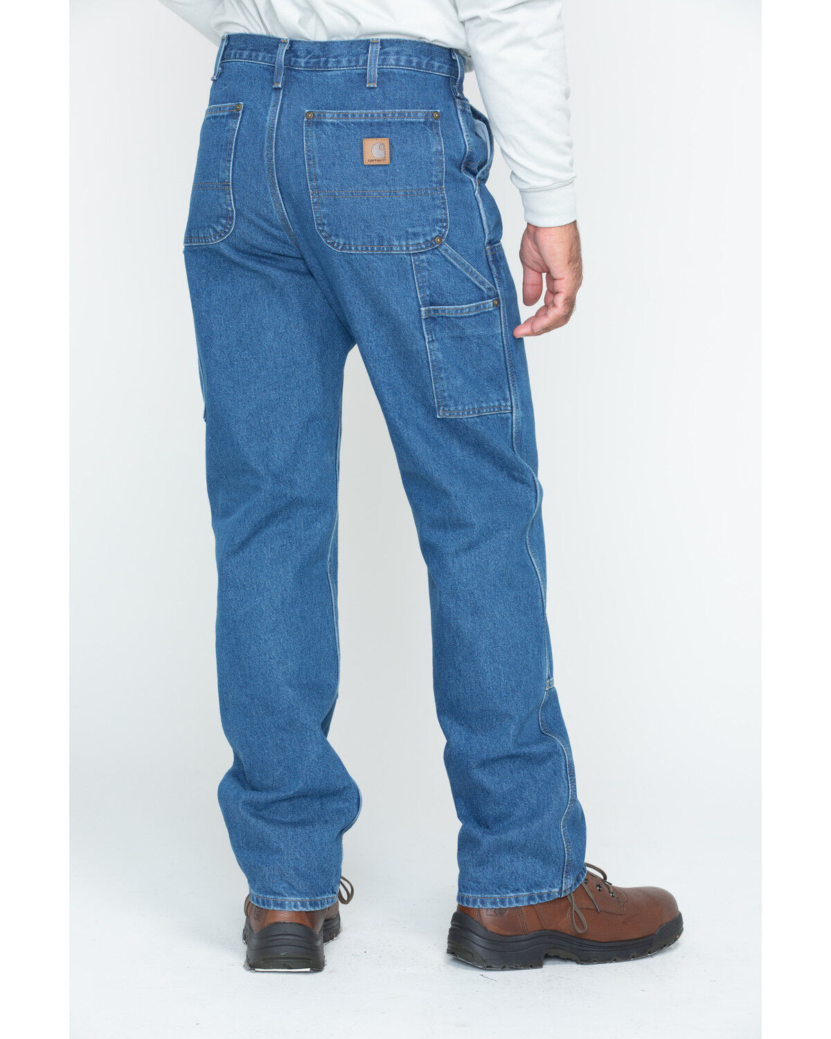 double front work jeans