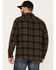 Image #4 - North River Men's Medium Plaid Print Long Sleeve Button-Down Flannel Shirt, Olive, hi-res