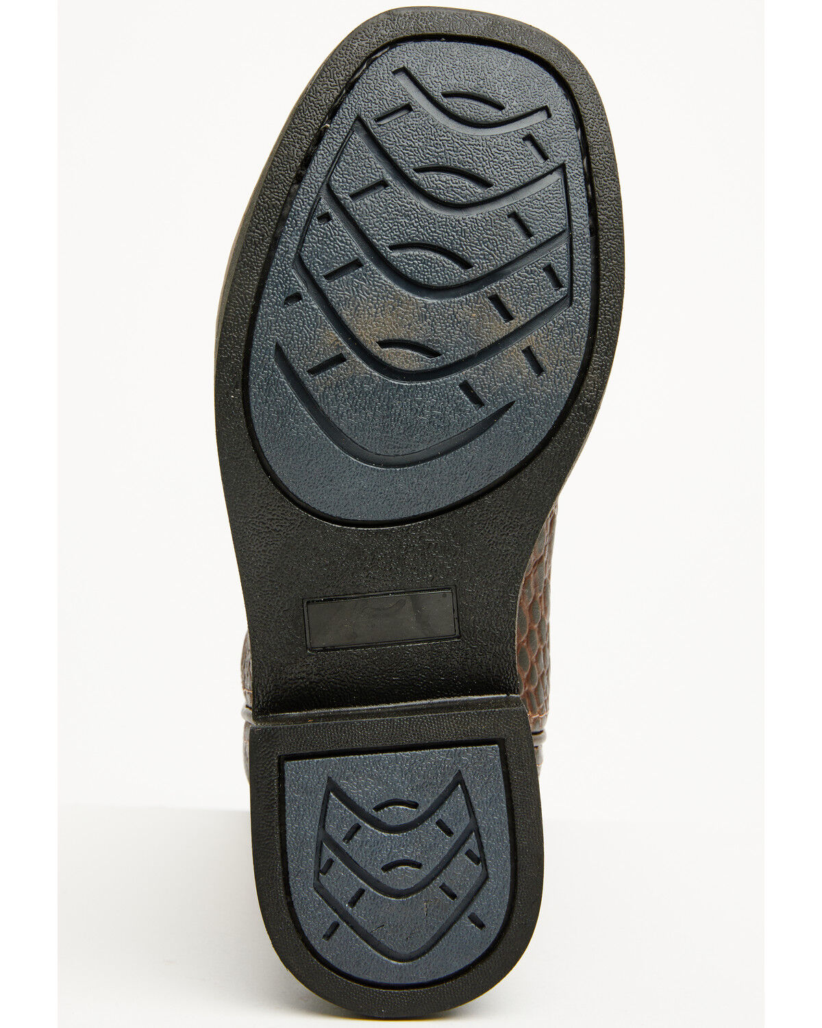 Image #7 - Cody James Boys' Dale Crocodile Print Western Boots - Broad Square Toe, Chocolate, hi-res