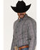 Image #2 - Cody James Men's Marsh Paisley Print Button Down Western Shirt , Purple, hi-res