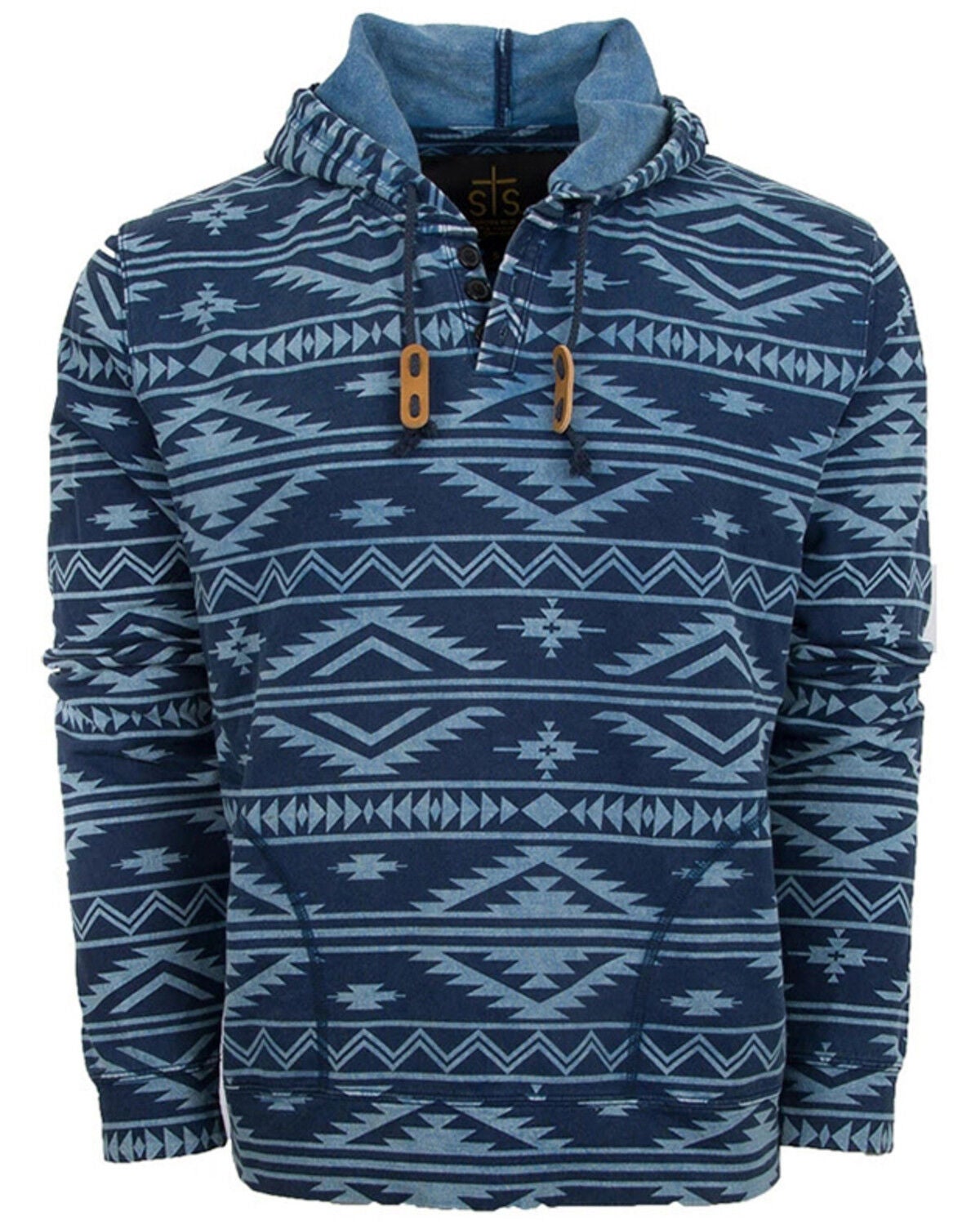 Poly Hooded Pullover Sweatshirt 
