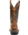 Image #5 - RANK 45® Women's Xero Gravity Lite Flag Western Performance Boots - Broad Square Toe, Brown, hi-res