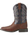 Image #2 - Ariat Little Boys' Tycoon Western Boots - Broad Square Toe, Brown, hi-res