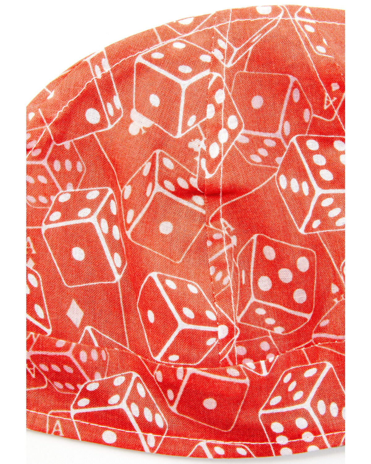 Image #2 - Hawx Red Dice Print Welding Work Cap, Red, hi-res