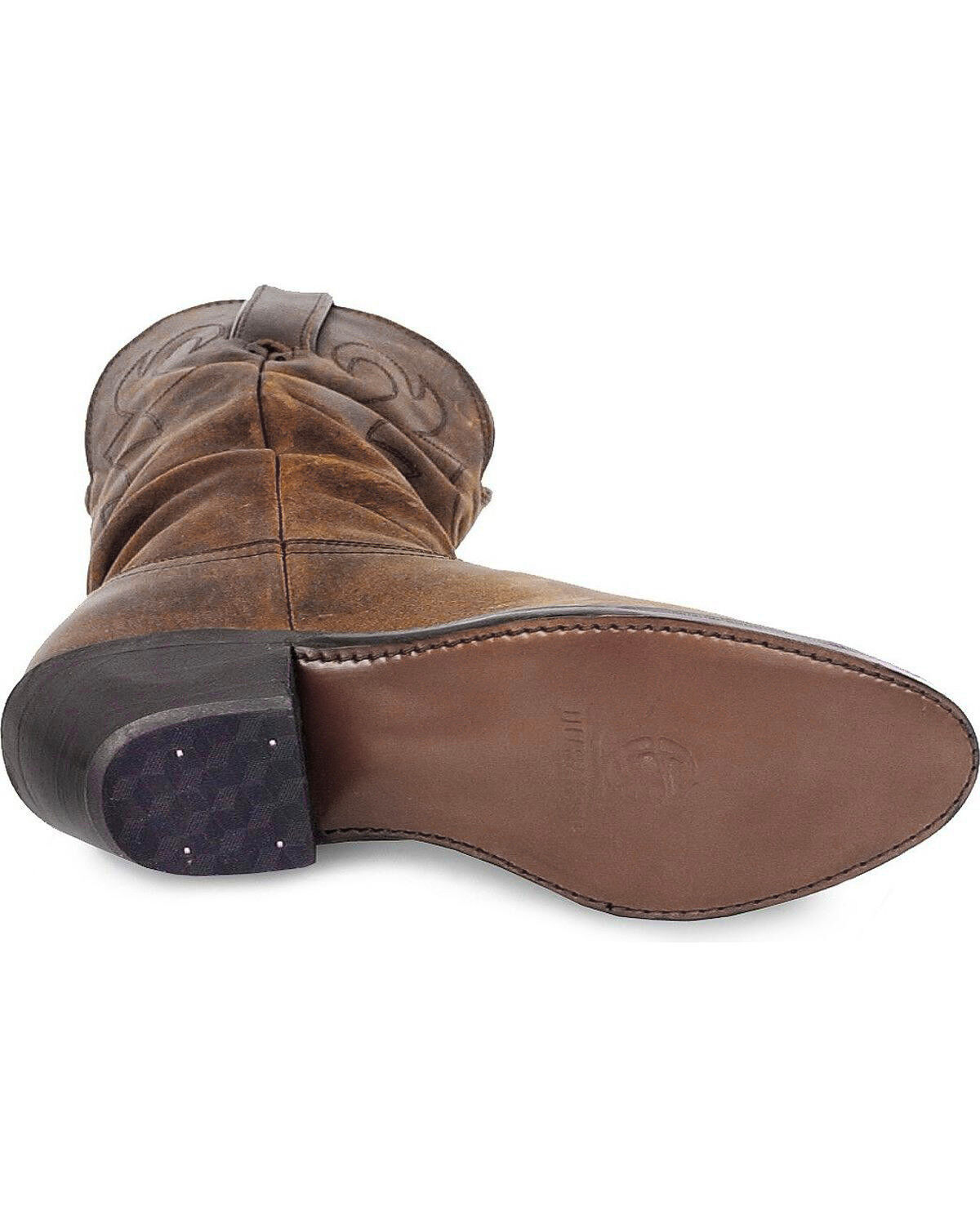 Image #5 - Durango Women's Slouch Western Boots - Round Toe, Earthtone, hi-res