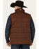 Image #4 - Ariat Men's Crius Solid Insulated Concealed Carry Vest, Medium Brown, hi-res