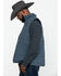 Ariat Men's Grey Crius Zip Front Vest , Grey, hi-res