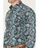 Image #3 - Cinch Men's Paisley Print Long Sleeve Button-Down Western Shirt, Black, hi-res