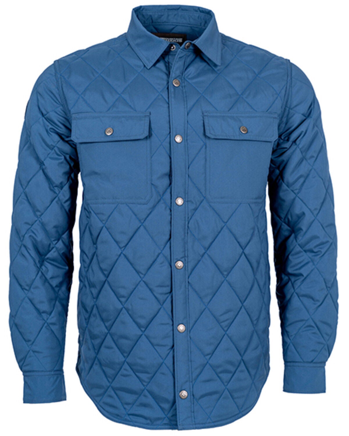 Mountain Khakis Men's Belton Quilted Shirt Jacket, Navy, hi-res