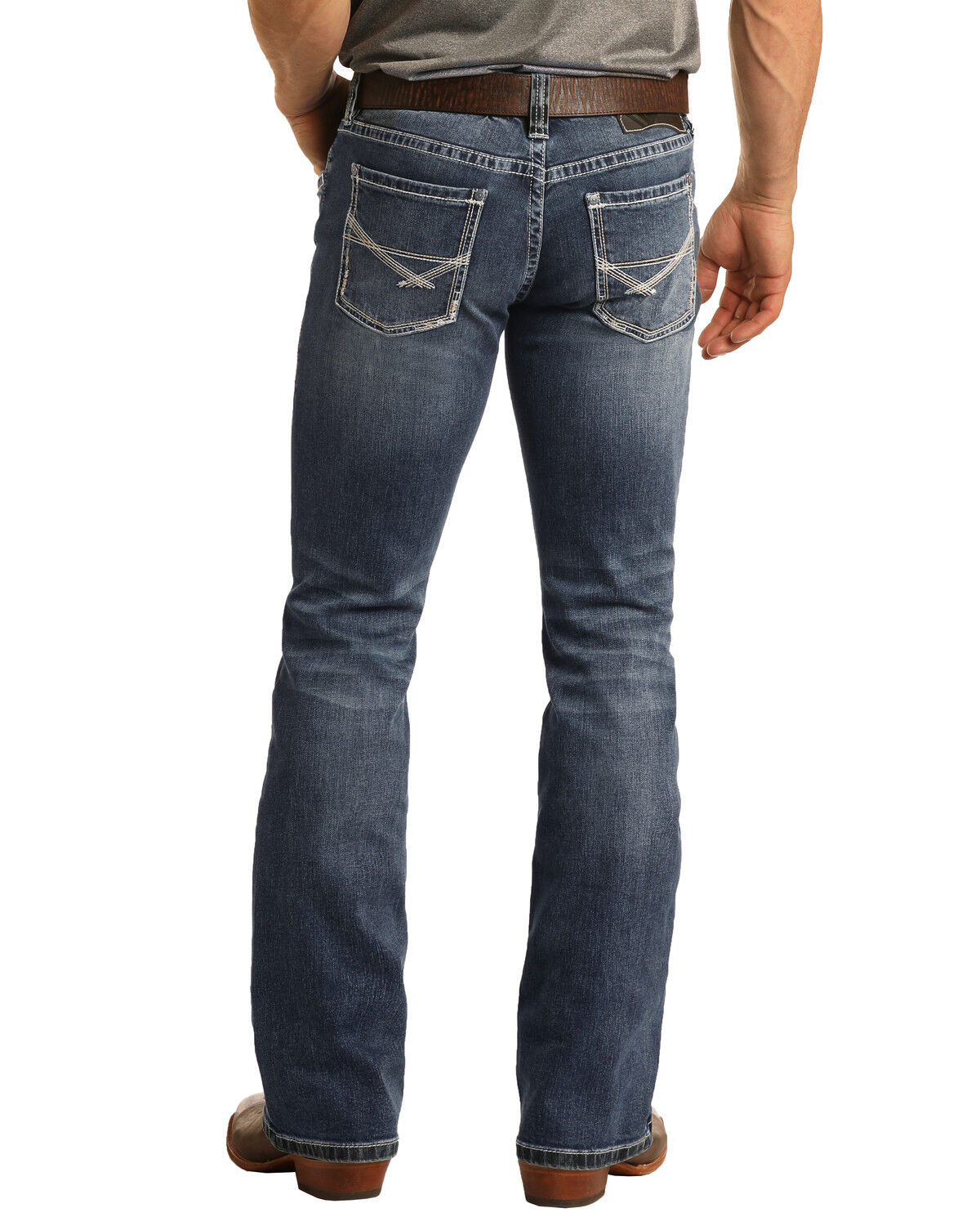 rock and roll denim pistol bootcut