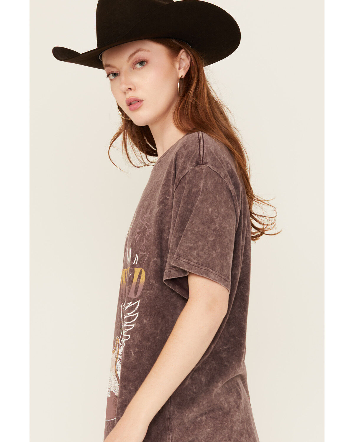 Image #2 - Wrangler Women's Stay Wild Short Sleeve Graphic Tee, Purple, hi-res