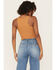 Image #4 - Cleo + Wolf Women's Ribbed Button-Up Vest, Lt Brown, hi-res