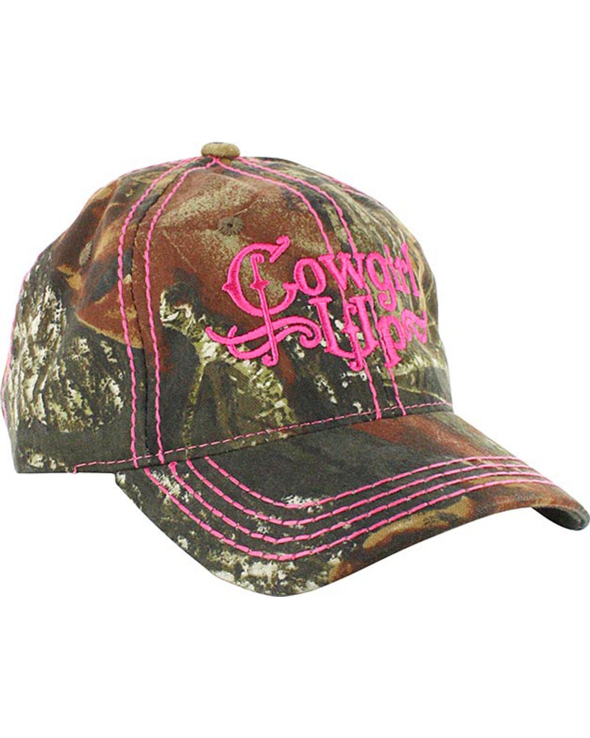 Cowgirl Up Women's Mossy Oak Ball Cap 