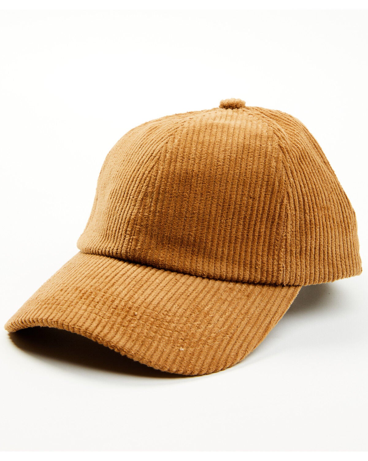 Cleo + Wolf Women's Solid Corduroy Ball Cap, Lt Brown, hi-res