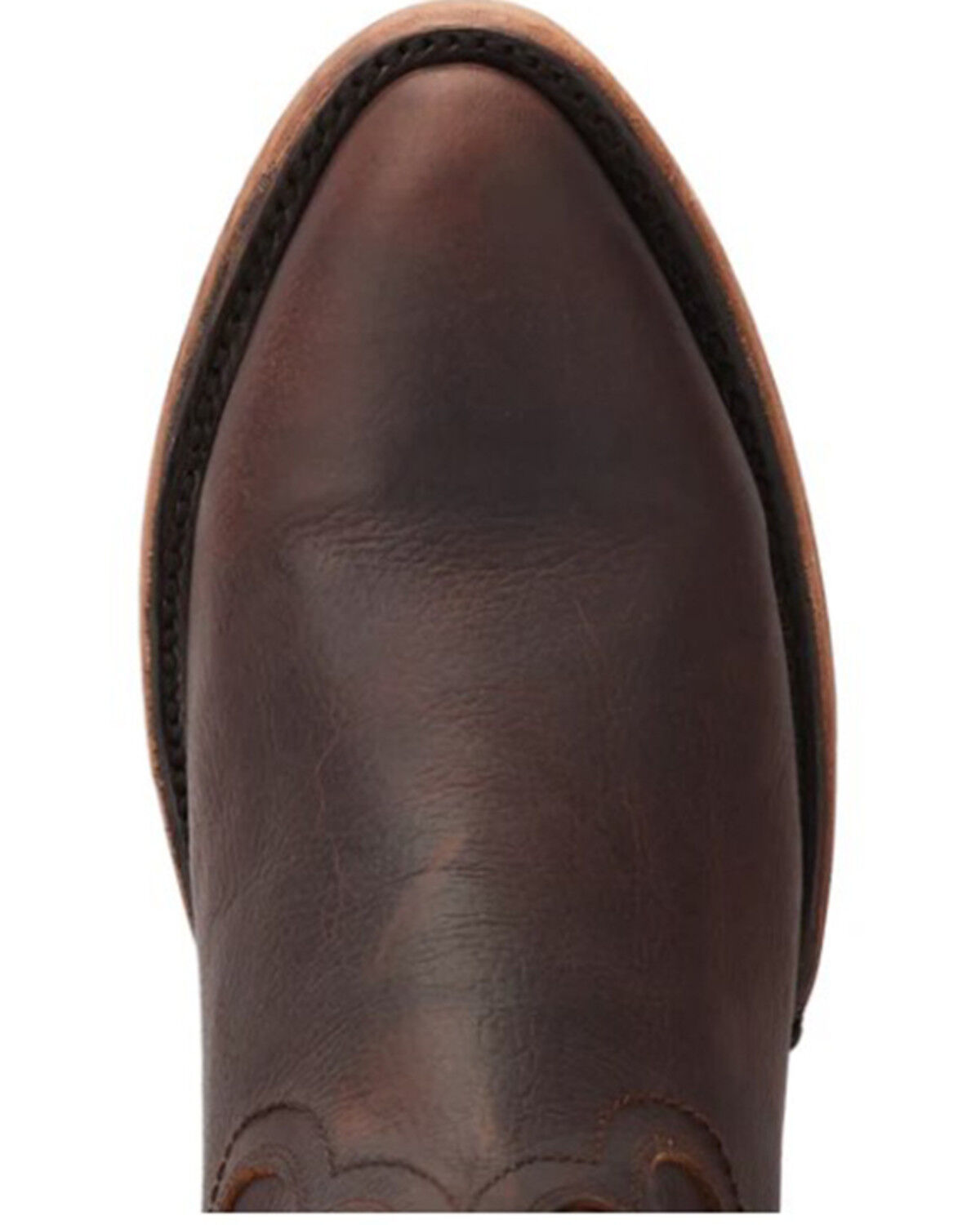 Image #6 - Lane Women's Plain Jane Midi Western Boots - Round Toe, Cognac, hi-res