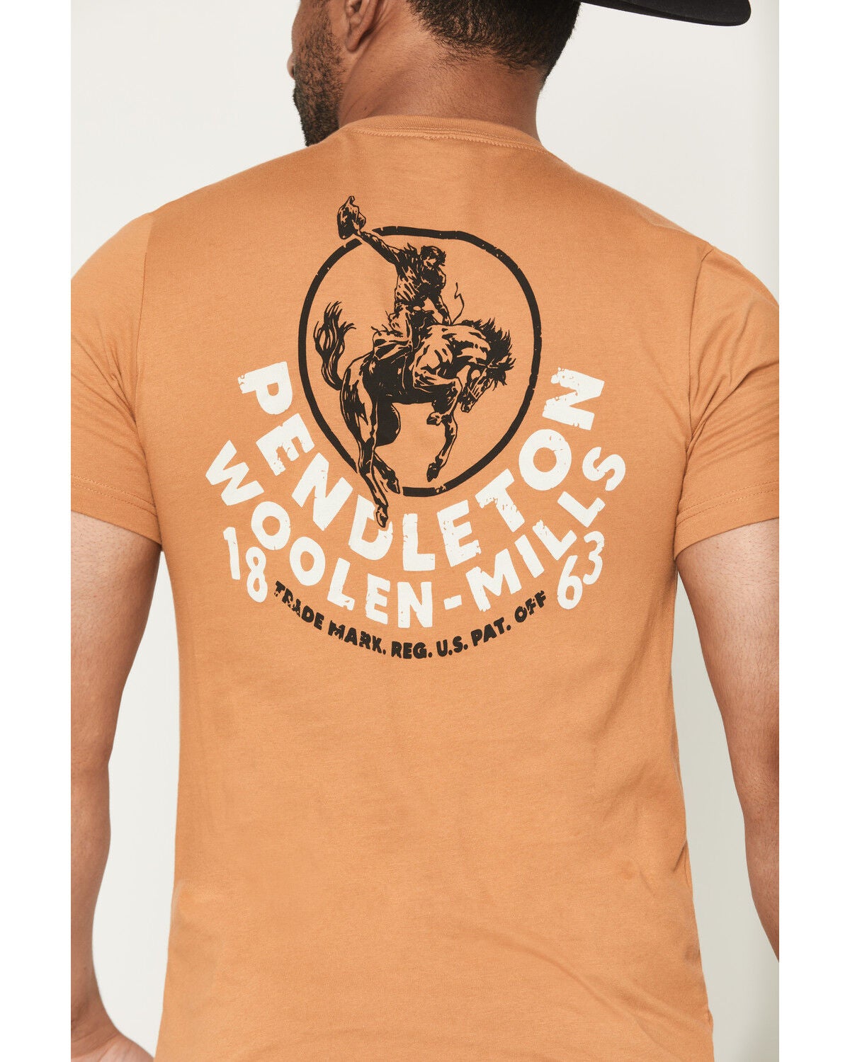 Image #4 - Pendleton Men's Circle Rodeo Short Sleeve Graphic T-Shirt, Mustard, hi-res