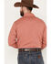 Image #4 - Wrangler Retro Men's Premium Solid Long Sleeve Snap Western Shirt, Red, hi-res