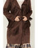 Image #3 - Powder River Outfitters Women's Suede Fringe Coat, Brown, hi-res