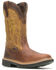 Image #1 - Wolverine Men's Rancher Durashocks® CarbonMAX® Wellington Work Boots - Composite Toe, Gold, hi-res