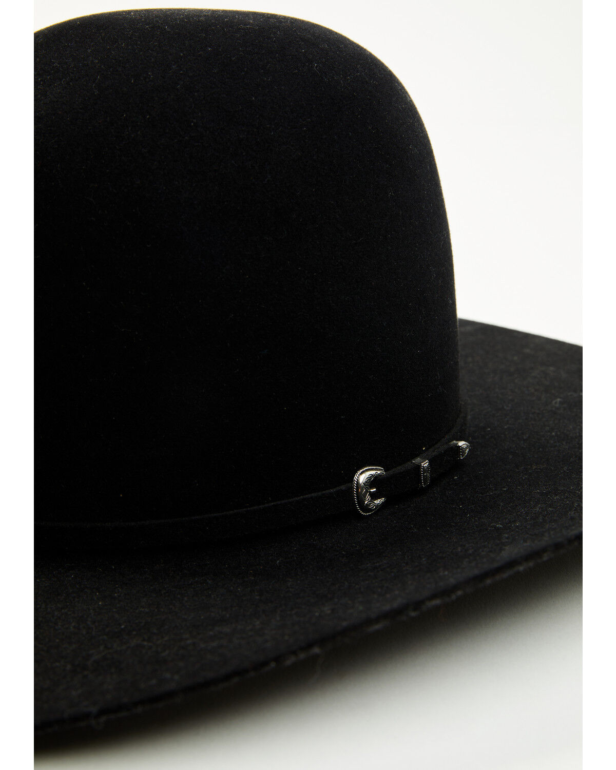 Image #2 - Rodeo King 7X Felt Cowboy Hat, Black, hi-res
