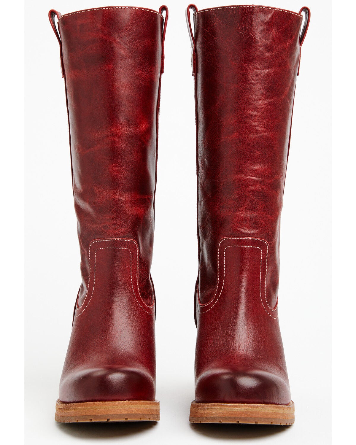 Image #3 - Cleo + Wolf Women's Scout Fashion Boots - Round Toe, Red, hi-res