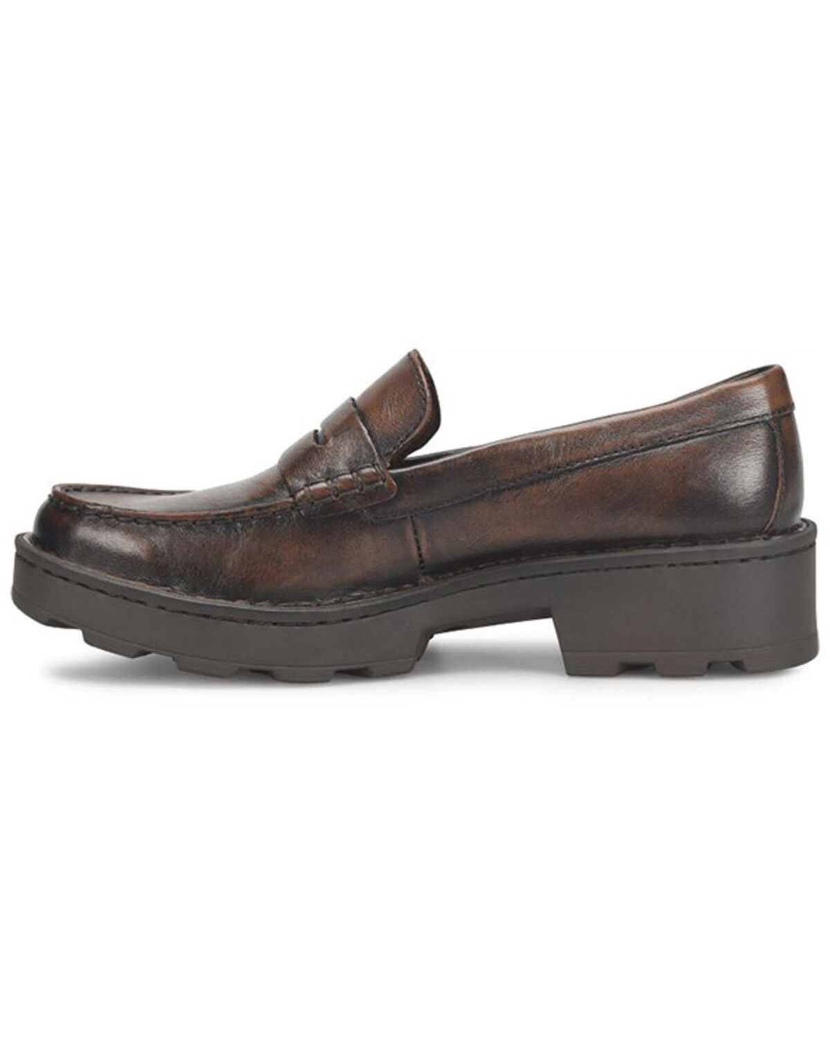 Image #3 - Born Women's Carrera Platform Penny Loafers, , hi-res