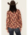 Image #4 - Shyanne Women's Abstract Western Softshell Jacket, Caramel, hi-res