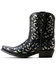 Image #2 - Ariat Women's Valentina Outlay Western Booties - Snip Toe, Black, hi-res