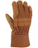Carhartt Grain Leather Work Gloves, Brown, hi-res
