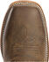 Image #6 - Cody James Men's Saddle Vamp Western Boots - Broad Square Toe, Brown, hi-res