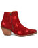 Image #2 - Dingo Women's Little Star Suede Western Booties - Snip Toe, , hi-res