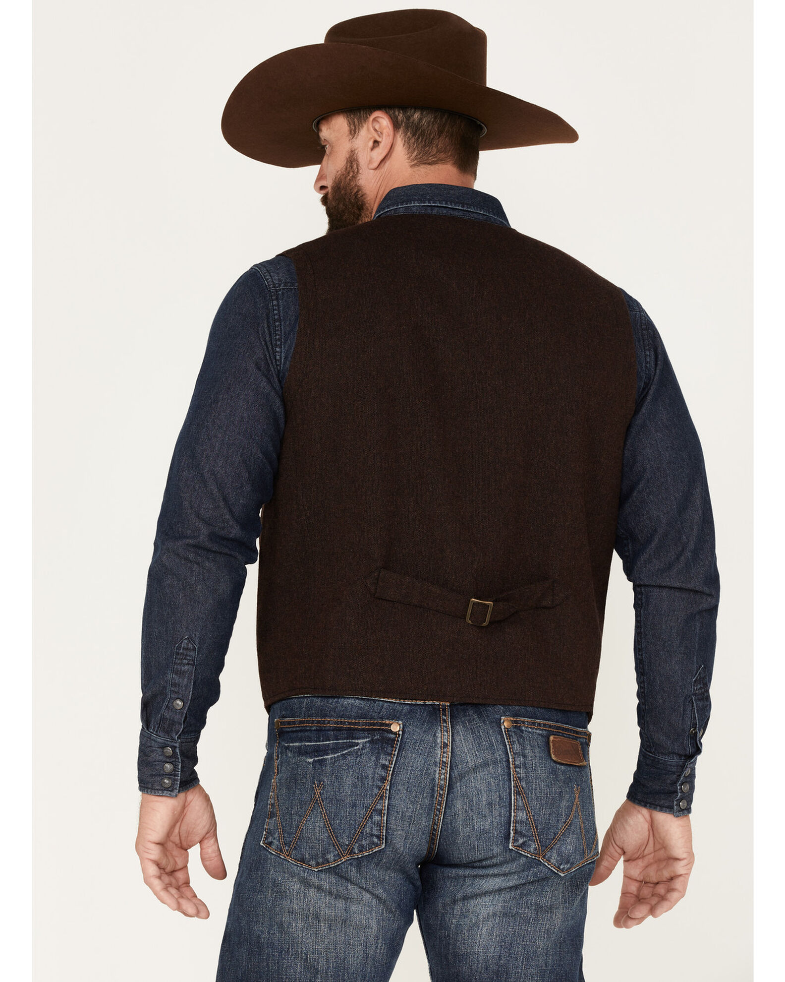 Image #4 - Moonshine Spirit Men's Watering Hole Vest, Brown, hi-res