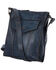 STS Ranchwear Women's Denim Leather Crossbody, Blue, hi-res