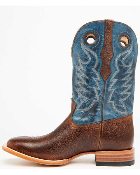 Image #3 - Cody James Men's Searcy Western Boots - Broad Square Toe, Blue, hi-res