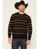 Image #1 - Cody James Men's Rhodes Crew Neck Sweater, Black, hi-res