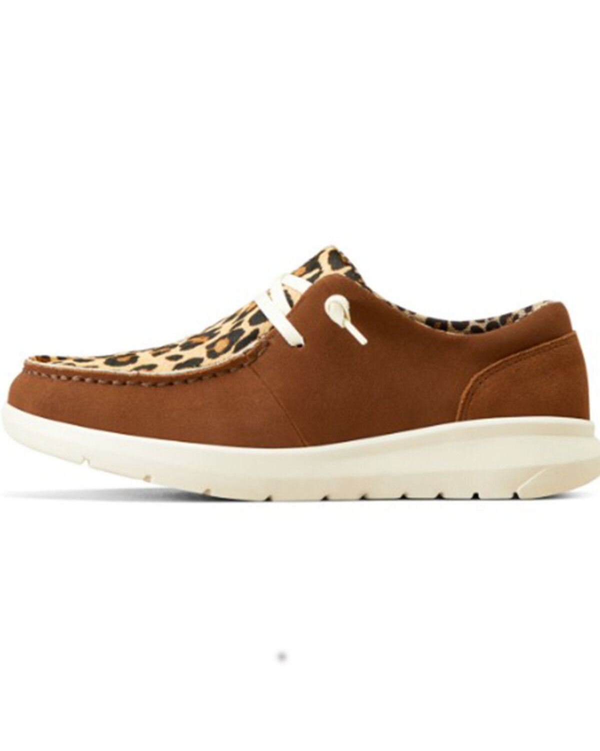 Image #2 - Ariat Women's Hilo Leopard Print Casual Shoes - Moc Toe, Brown, hi-res