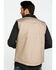 Image #3 - Cody James Men's Tan Ranchero Timberwolf Canvas Vest, Tan, hi-res