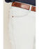 Image #2 - Wrangler Men's 936 Toughlite Light Wash Cowboy Cut Slim Straight Stretch Denim Jeans, Light Wash, hi-res