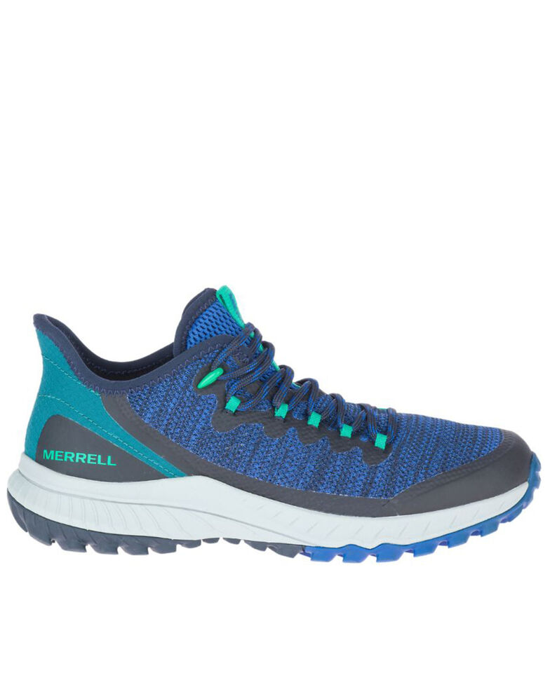 Merrell Women's Bravada Hiking Shoes - Soft Toe, Blue, hi-res