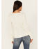 Image #4 - Idyllwind Women's Pearl Knit Henley Shirt, Ivory, hi-res