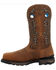 Image #3 - Rocky Men's Waterproof Pull On Work Boot - Carbon Toe, Brown, hi-res
