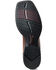 Image #4 - Ariat Men's Round Pen Saddle Western Performance Boots - Broad Square Toe, , hi-res