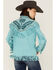 Image #3 - Double D Ranch Women's Outside Boys Jacket, Turquoise, hi-res
