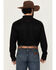 Image #4 - Ariat Men's Twill Long Sleeve Western Shirt - Big & Tall, Black, hi-res
