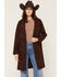 Image #1 - Pendleton Women's Geo Print Button-Down Wool Coat, Red, hi-res