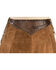 Image #2 - Kobler Leather Women's Nancy Leather Fringe Skirt, Brown, hi-res
