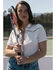 Image #1 - Idyllwind Women's Featherlight Short Sleeve Snap Stretch Western Shirt, Ivory, hi-res