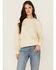 Image #1 - Cleo + Wolf Women's Embroidered Long Sleeve Shirt, Sand, hi-res