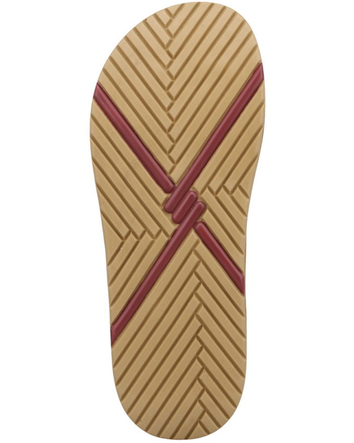 Image #7 - Twisted X Women's Flip Flops, Brown, hi-res